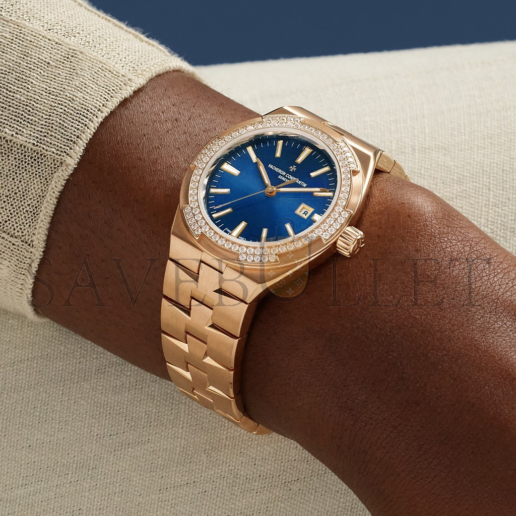 vacheron Co*sta*t*n overseas self-winding 35 mm pink gold watch 4605v/200r-b978